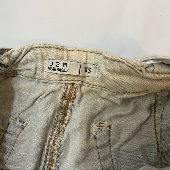 👖 U2B Urban Basics High-Waisted Paper Bag Jeans – Women’s XS 👖 - Picture 7 of 8